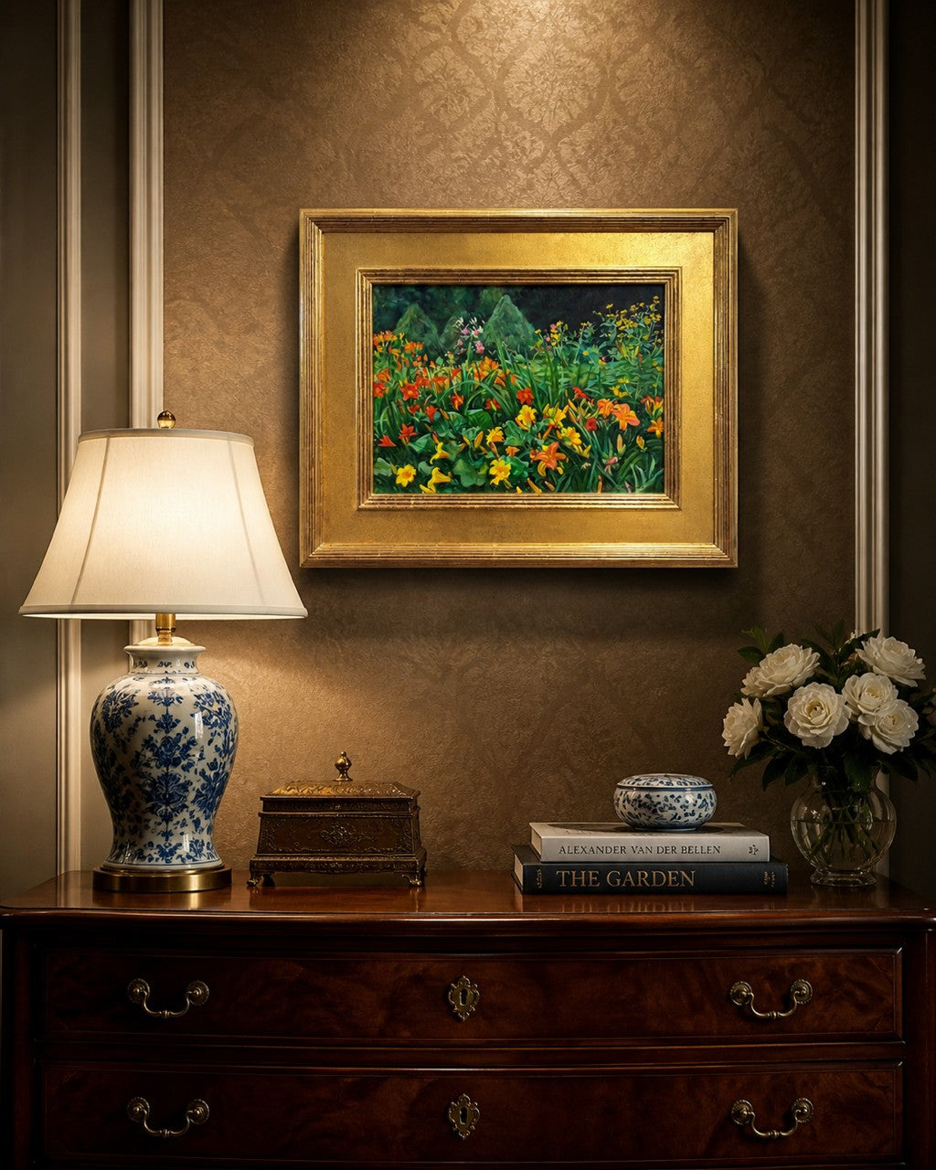 Corner of the Garden by Evan Wilson