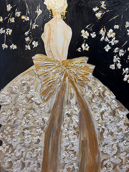 Champagne II © Bonny Burbank Shuptrine, 60 X 48 inches