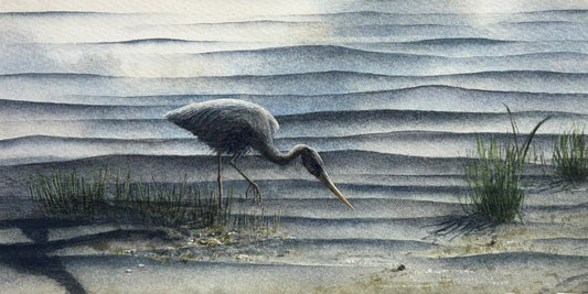 Hunting in the Shallows by Alan Shuptrine